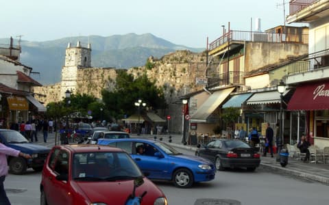 A street in the old town of Ioannina