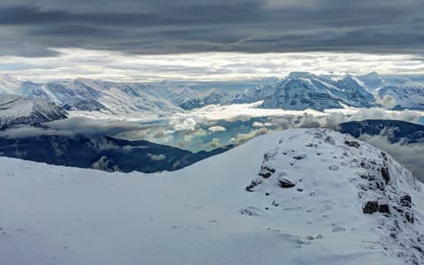 Panoramic view from Mount Mitsikeli, near Ioannina